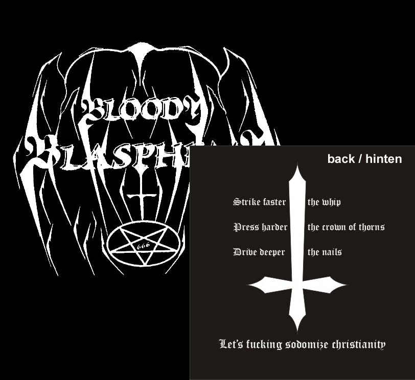 T-Shirt Bloody Blasphemy